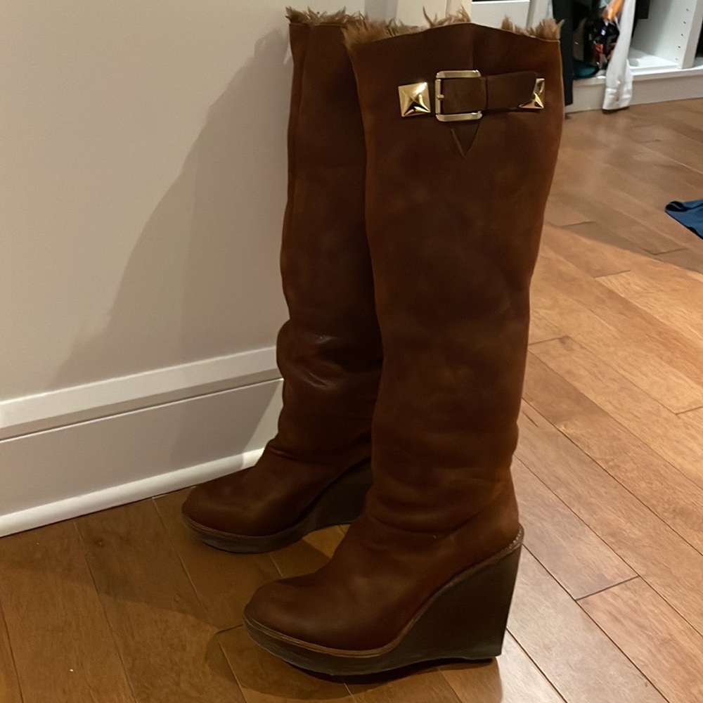 Michael Kors brown boots